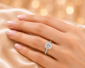 Classic Round Lab Diamond Engagement Ring