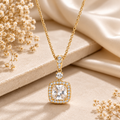 Yellow Pendant Lab Diamond